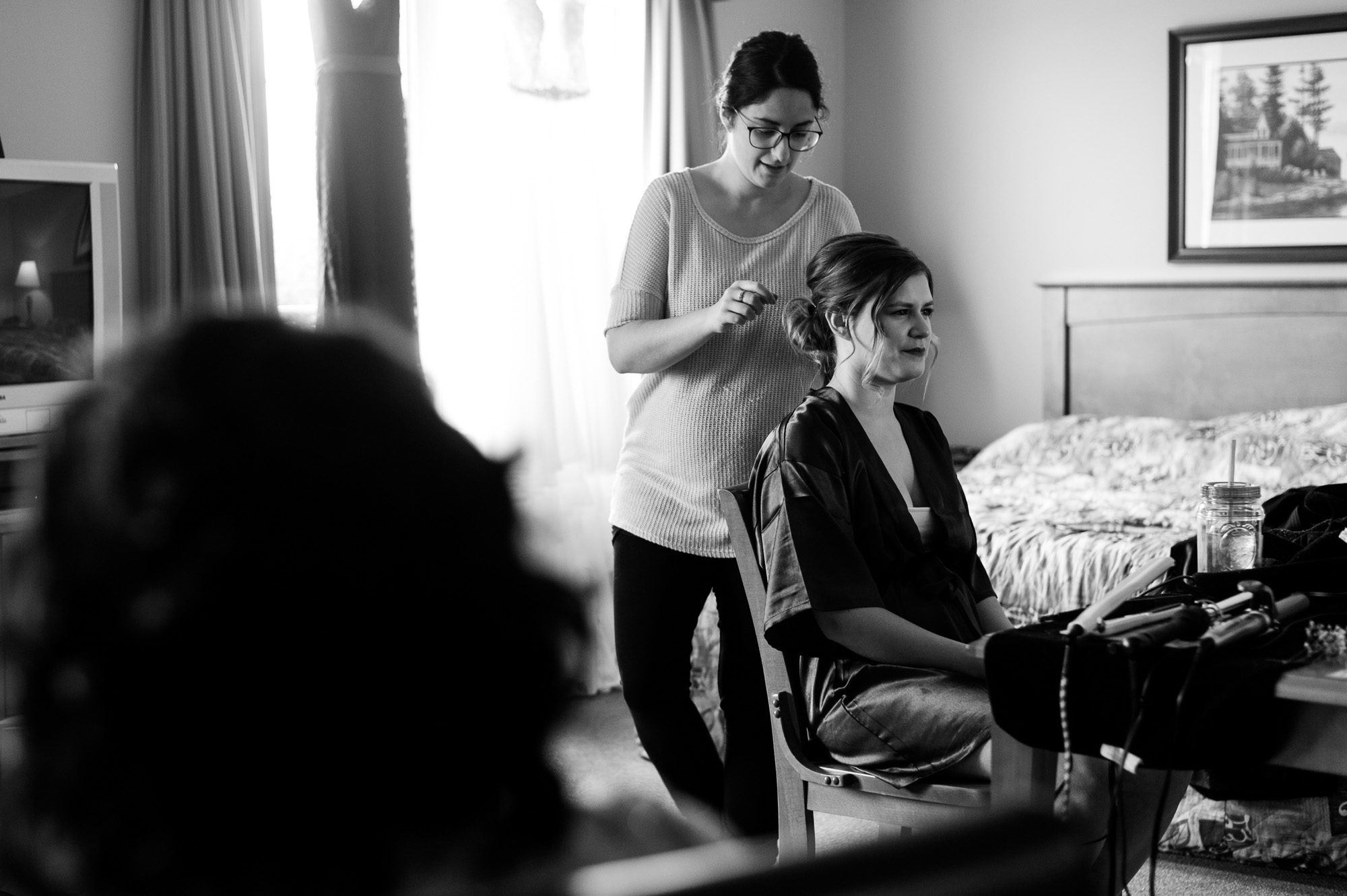 Wedding hair and makeup