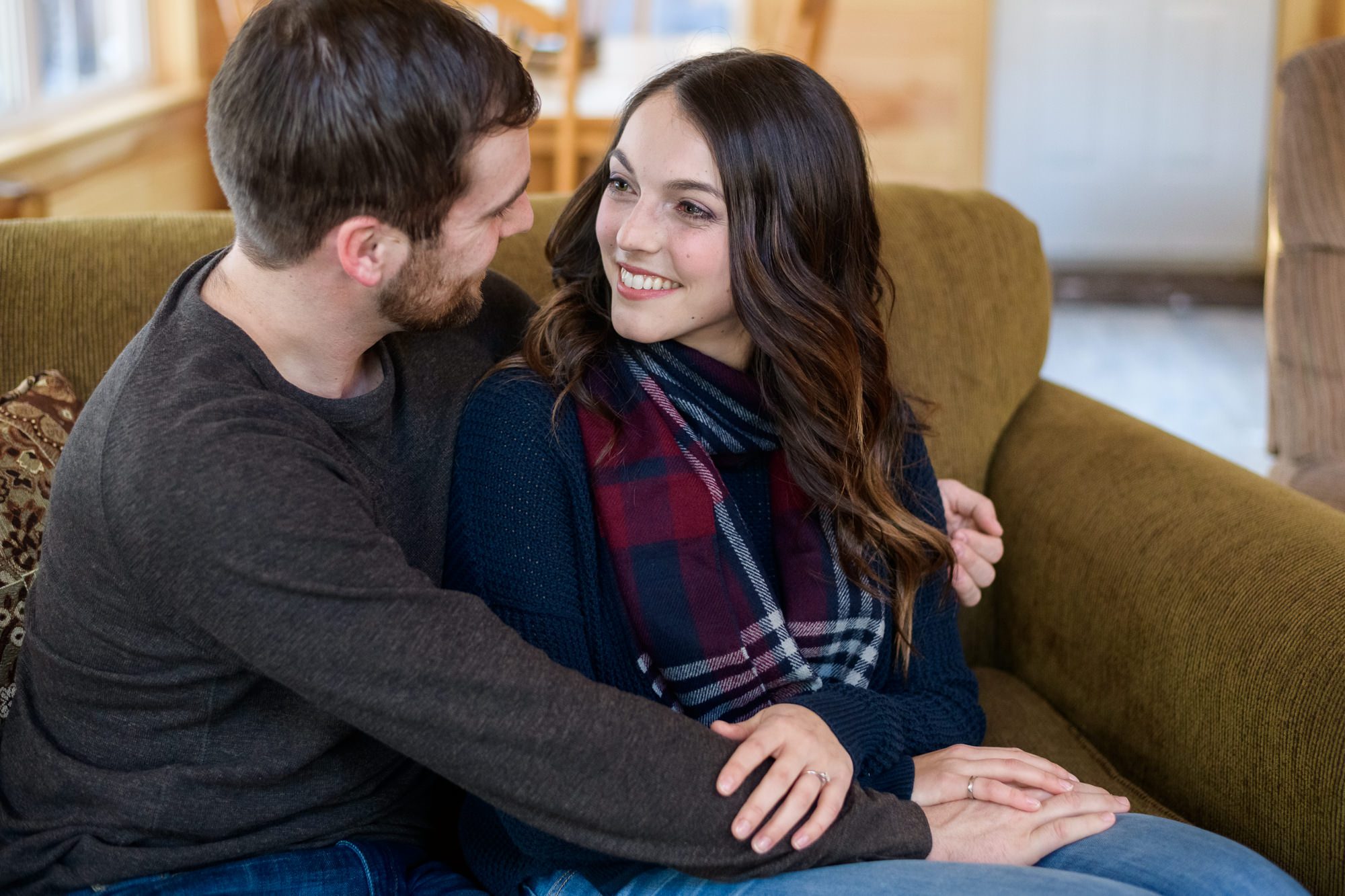 Camp engagement session in Sainte-Anne-de-Kent