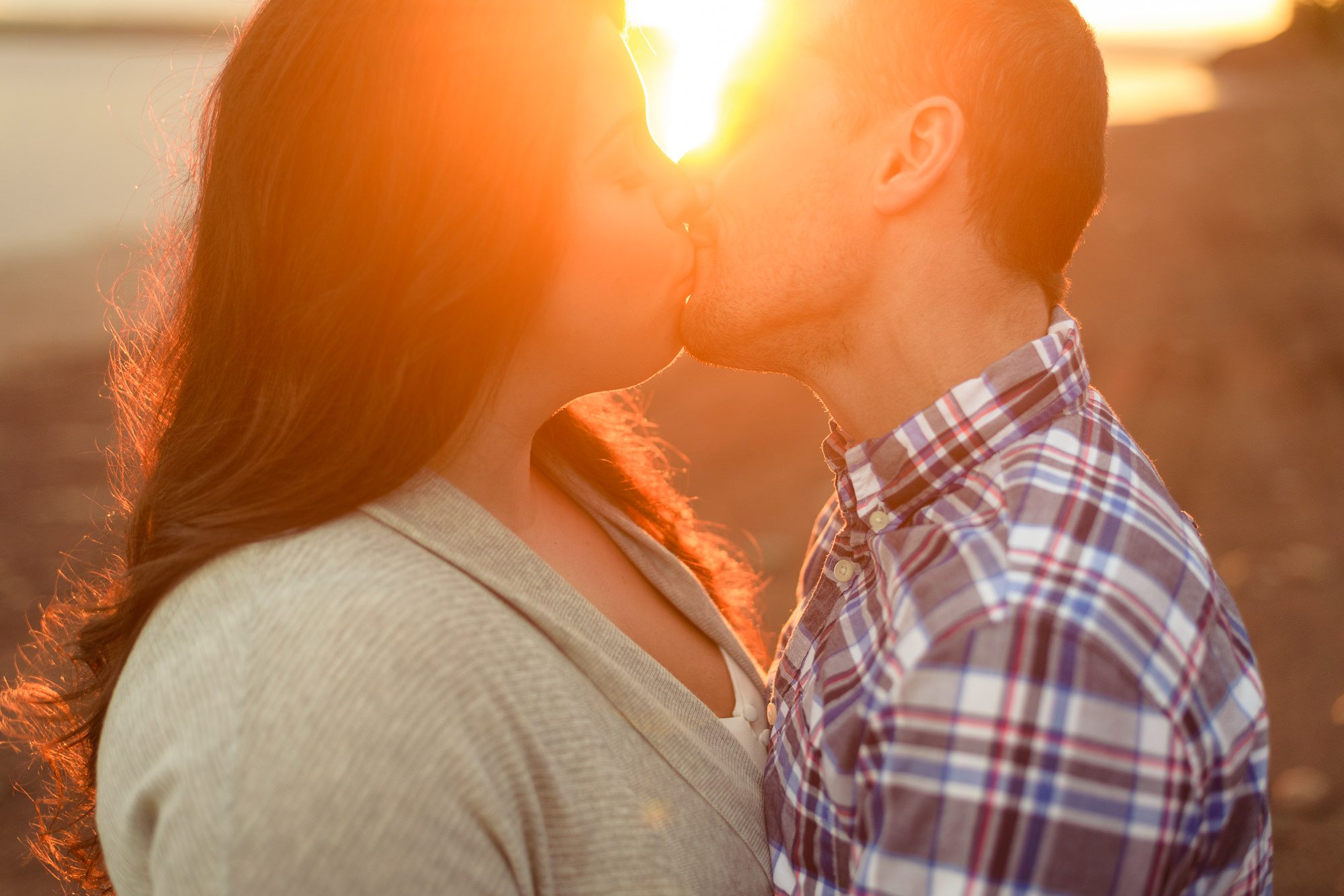 Sunset engagement - Moncton Photographer