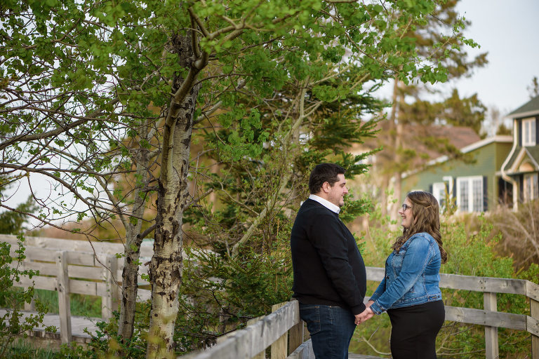 Boardwalk engagement session - Shediac