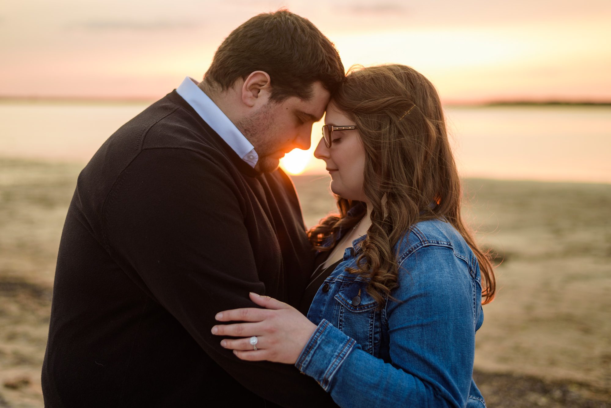 Sunset Engagement Session - Shediac