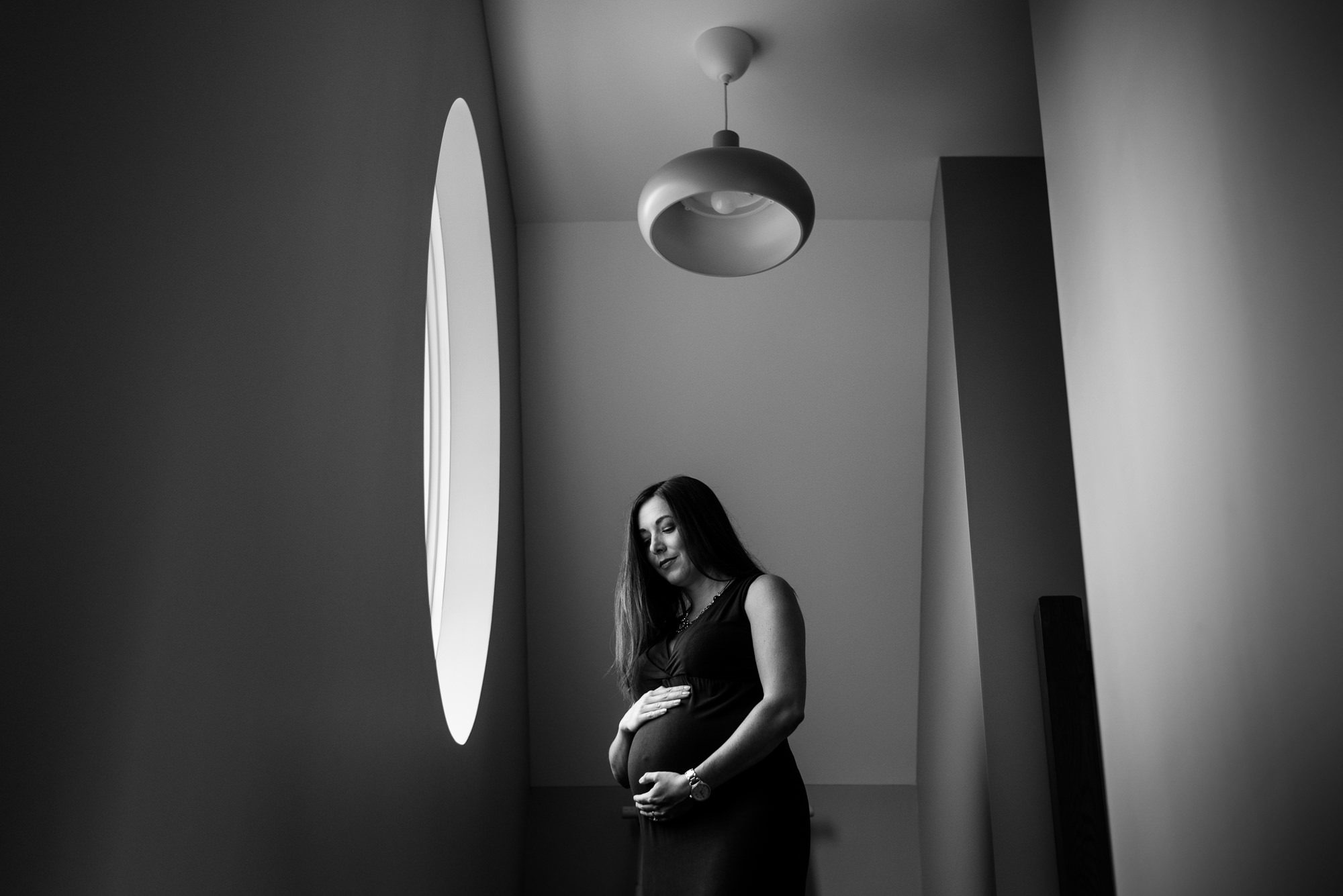 In-home maternity session